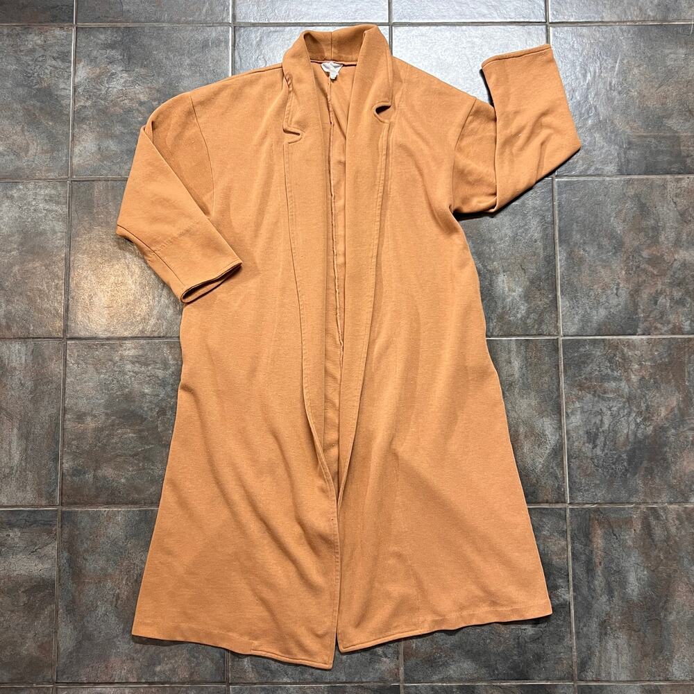 VINTAGE CAMEL TRENCH DUSTER SIZE M/L WOMENS